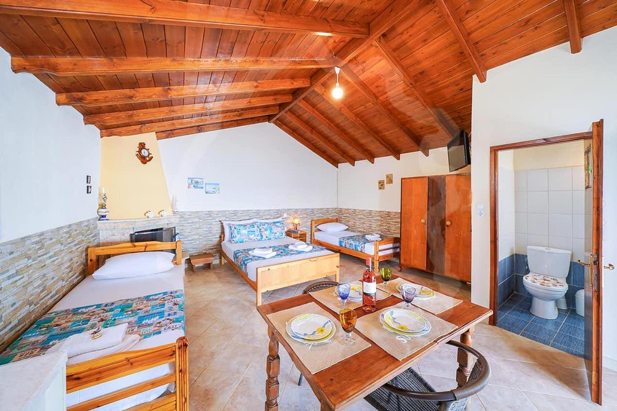 Avgoustos Beach House Skála Kallirákhis Kültér fotó